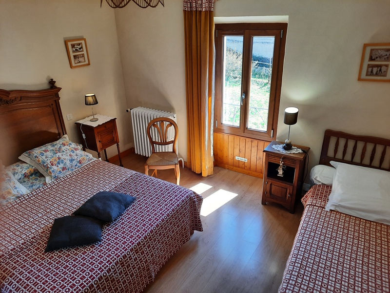 Chambre ‘petits cœurs’ sud-est